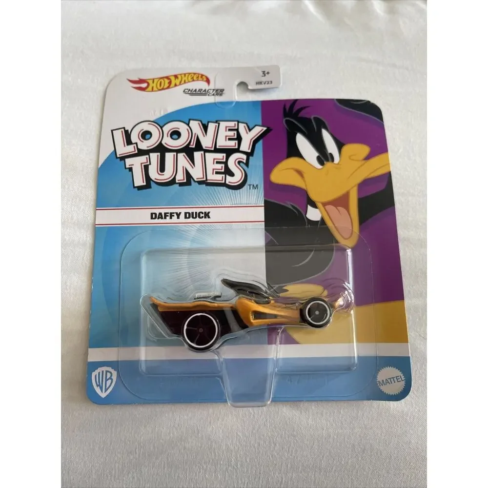 Hot Wheels Looney Tunes Daffy Duck Character Cars WB Mattel Brand New In Box